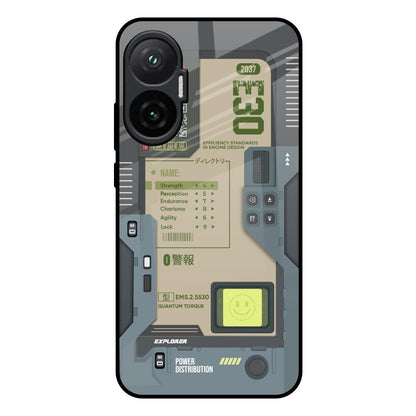 Art Station Poco F7 5G Glass Back Cover Online