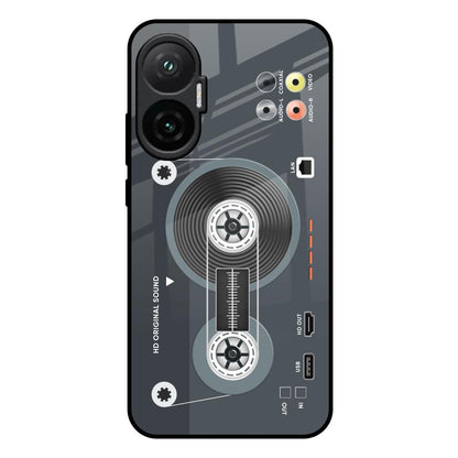Retro Recorder Poco F7 5G Glass Back Cover Online