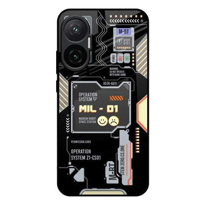 Exposed Parts Poco F7 5G Glass Back Cover Online