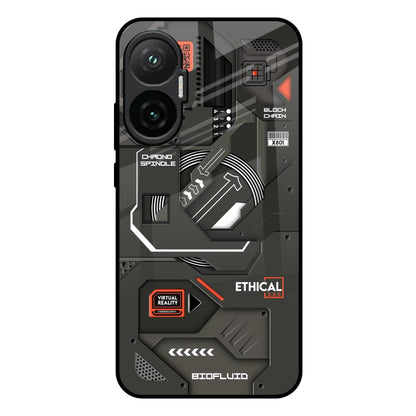 Tech Aesthetics Poco F7 5G Glass Back Cover Online