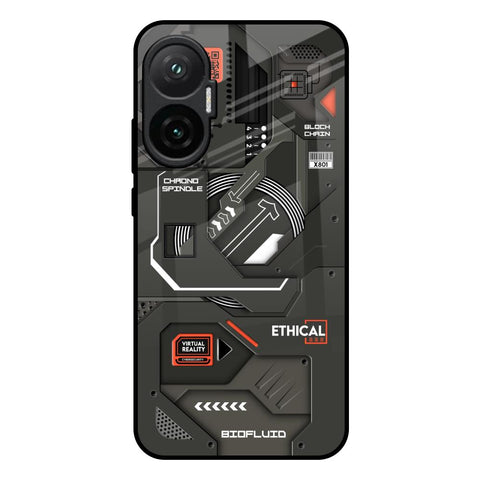 Tech Aesthetics Poco F7 5G Glass Back Cover Online