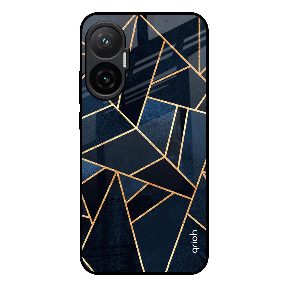 Abstract Tiles Poco F7 5G Glass Back Cover Online