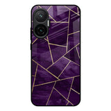 Geometric Purple Poco F7 5G Glass Back Cover Online