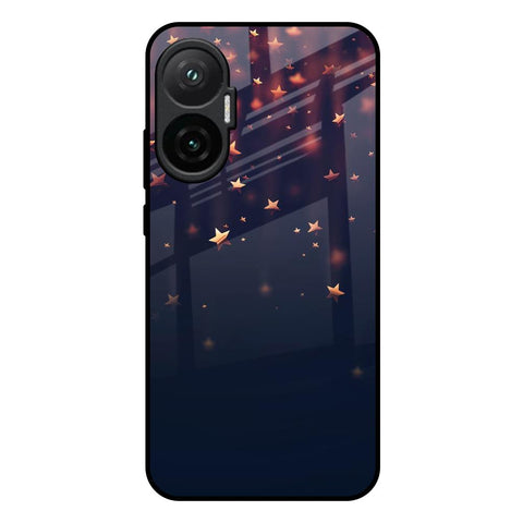 Falling Stars Poco F7 5G Glass Back Cover Online