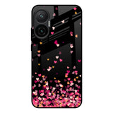 Heart Rain Fall Poco F7 5G Glass Back Cover Online