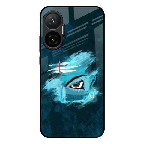 Power Of Trinetra Poco F7 5G Glass Back Cover Online