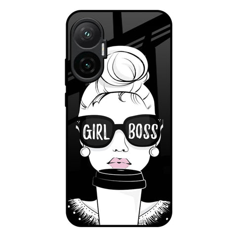 Girl Boss Poco F7 5G Glass Back Cover Online