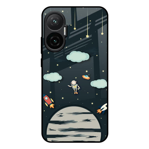 Astronaut Dream Poco F7 5G Glass Back Cover Online