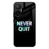 Never Quit Poco F7 5G Glass Back Cover Online