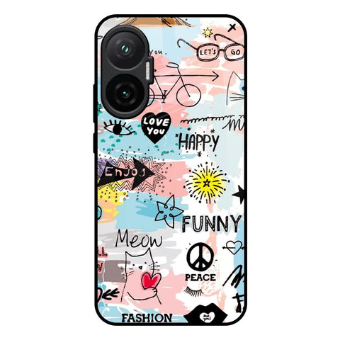 Just For You Poco F7 5G Glass Back Cover Online