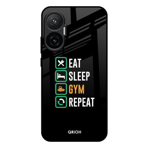 Daily Routine Poco F7 5G Glass Back Cover Online
