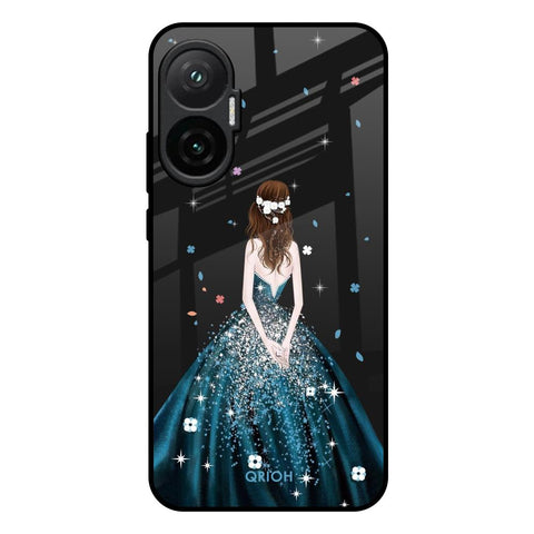 Queen Of Fashion Poco F7 5G Glass Back Cover Online