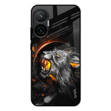 Aggressive Lion Poco F7 5G Glass Back Cover Online