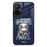 Struggling Panda Poco F7 5G Glass Back Cover Online