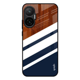 Bold Stripes Poco F7 5G Glass Back Cover Online