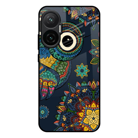 Owl Art Poco F7 5G Glass Back Cover Online
