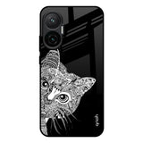 Kitten Mandala Poco F7 5G Glass Back Cover Online