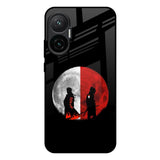 Anime Red Moon Poco F7 5G Glass Back Cover Online