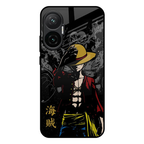 Dark Luffy Poco F7 5G Glass Back Cover Online
