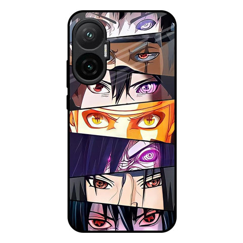 Anime Eyes Poco F7 5G Glass Back Cover Online