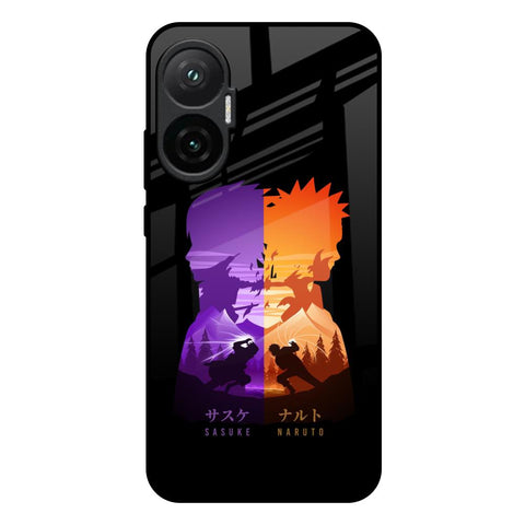 Minimalist Anime Poco F7 5G Glass Back Cover Online