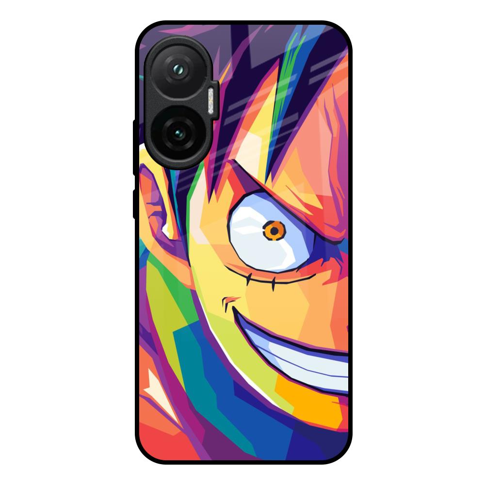 Monkey Wpap Pop Art Poco F7 5G Glass Back Cover Online