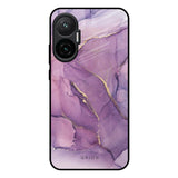 Purple Gold Marble Poco F7 5G Glass Back Cover Online