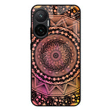 Floral Mandala Poco F7 5G Glass Back Cover Online