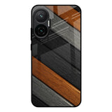 Tri Color Wood Poco F7 5G Glass Back Cover Online