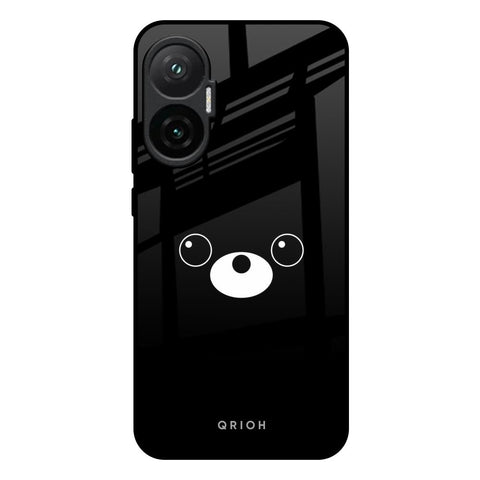 Cute Bear Poco F7 5G Glass Back Cover Online