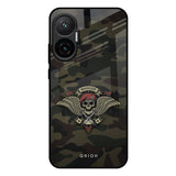 Army Warrior Poco F7 5G Glass Back Cover Online