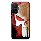 Red Skull Poco F7 5G Glass Back Cover Online