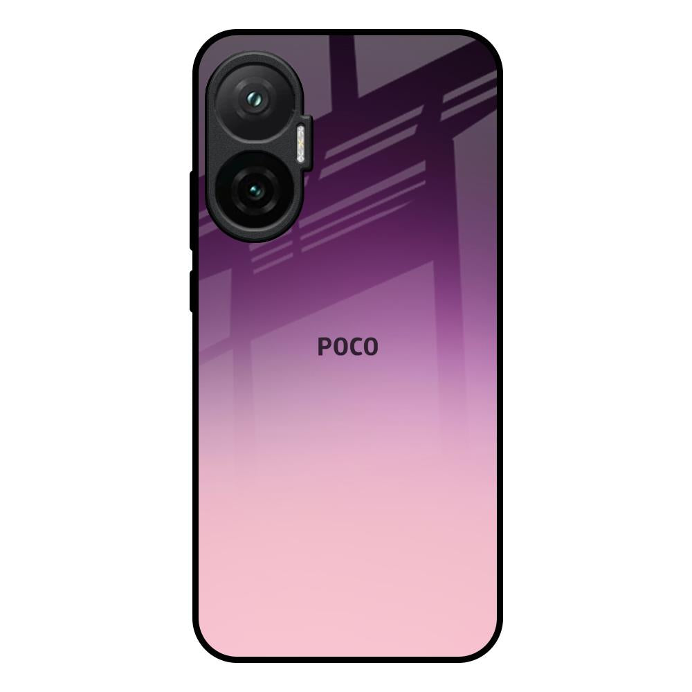 Purple Gradient Poco F7 5G Glass Back Cover Online