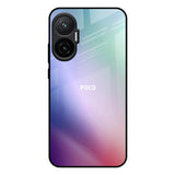 Abstract Holographic Poco F7 5G Glass Back Cover Online