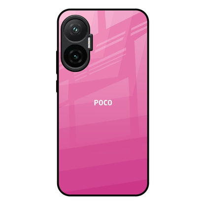 Pink Ribbon Caddy Poco F7 5G Glass Back Cover Online