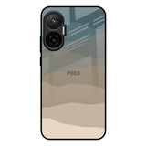 Abstract Mountain Pattern Poco F7 5G Glass Back Cover Online