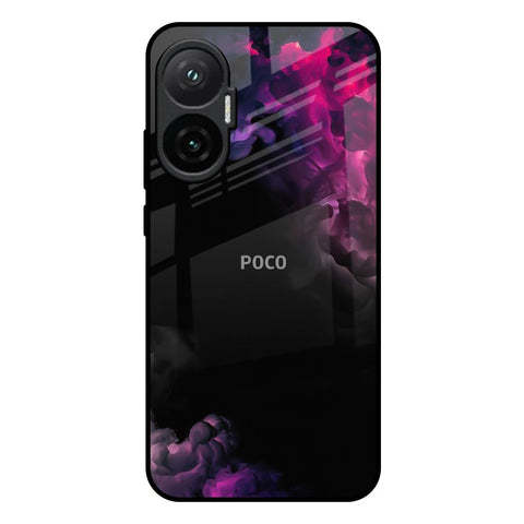 Pink Bust Poco F7 5G Glass Back Cover Online