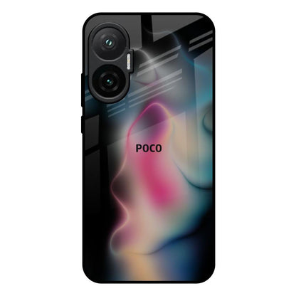 Colorful Palette Poco F7 5G Glass Back Cover Online