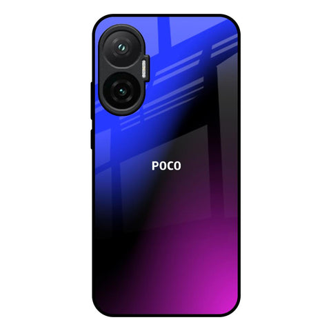 Viola Gradient Poco F7 5G Glass Back Cover Online