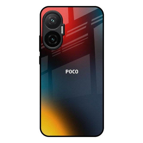 Prismatic Poco F7 5G Glass Back Cover Online