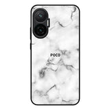 Satin White Marble Poco F7 5G Glass Back Cover Online