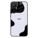 Wheat Cream Wavy Poco F7 5G Glass Back Cover Online