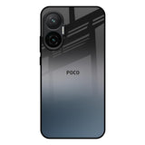 Dramatic Grey Poco F7 5G Glass Back Cover Online