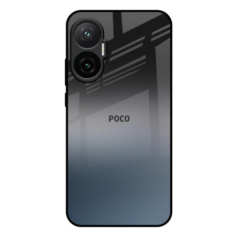 Dramatic Grey Poco F7 5G Glass Back Cover Online