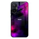 Pink Galaxy Poco F7 5G Glass Back Cover Online