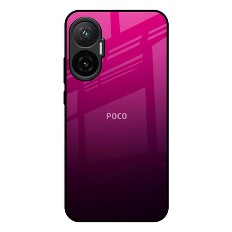 Purple Ombre Pattern Poco F7 5G Glass Back Cover Online