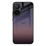 Grey Ombre Poco F7 5G Glass Back Cover Online