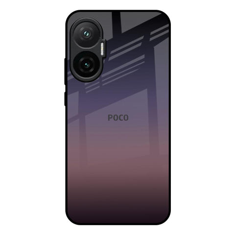 Grey Ombre Poco F7 5G Glass Back Cover Online