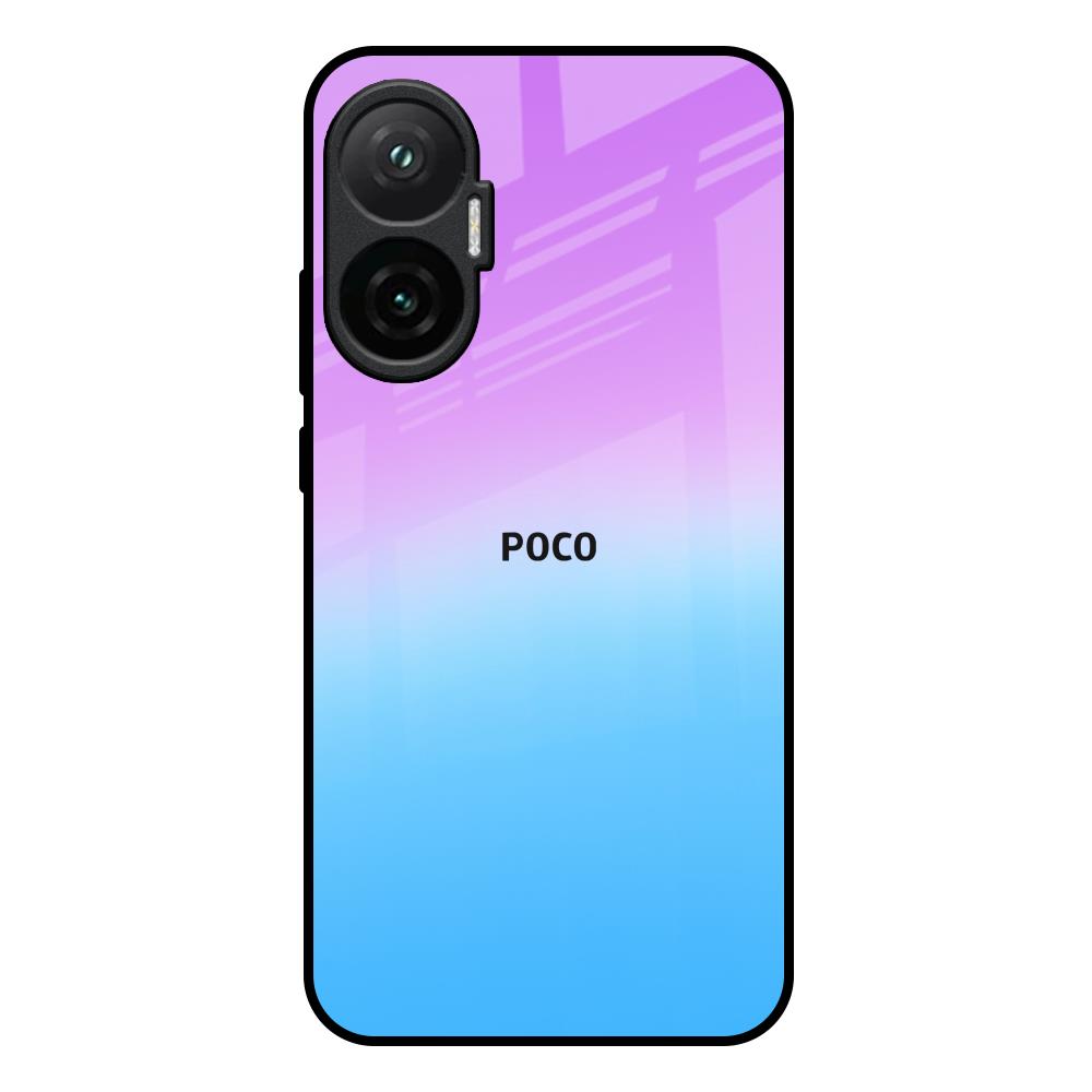 Unicorn Pattern Poco F7 5G Glass Back Cover Online