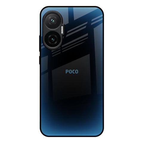 Blue Dynamic Poco F7 5G Glass Back Cover Online